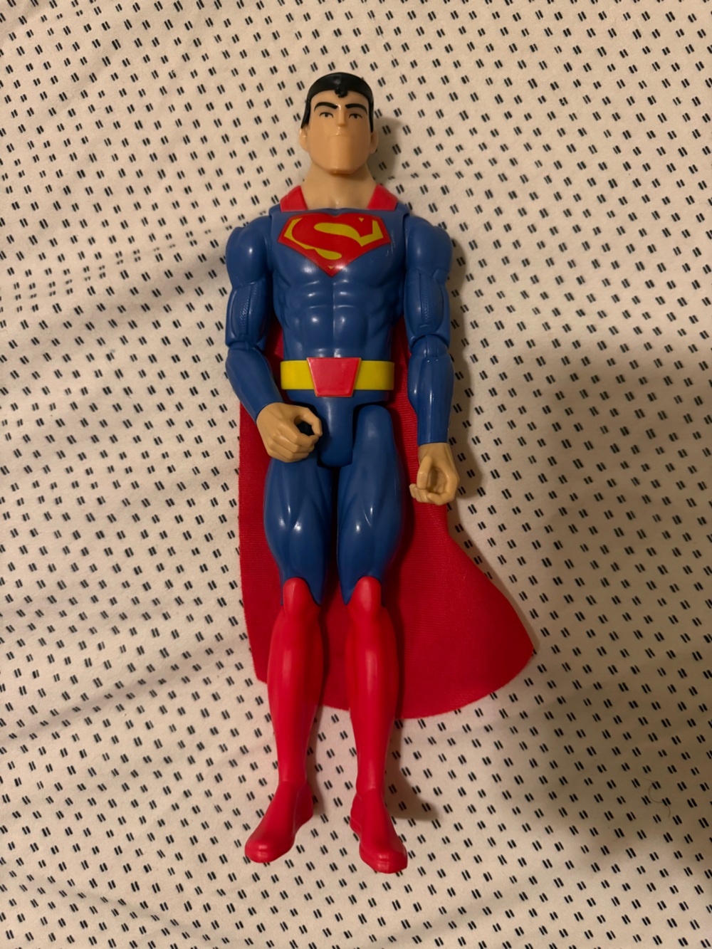 Mattel 2016 Superman Action Figure - Blue, Red & Yellow